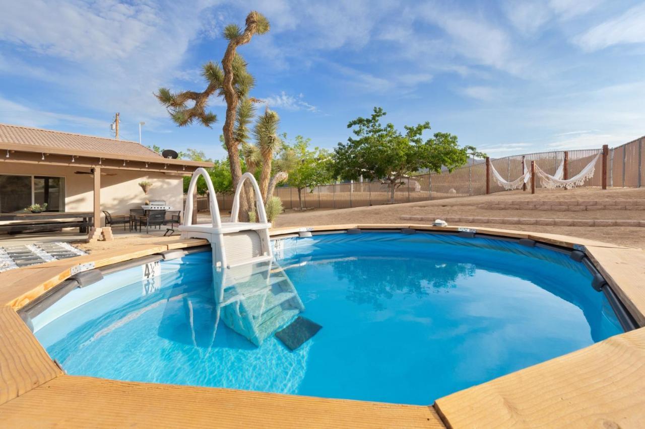Alana House - Pool, Hot Tub, Bbq, Fire Pit And Walk To Hikes! Home 约书亚树 外观 照片